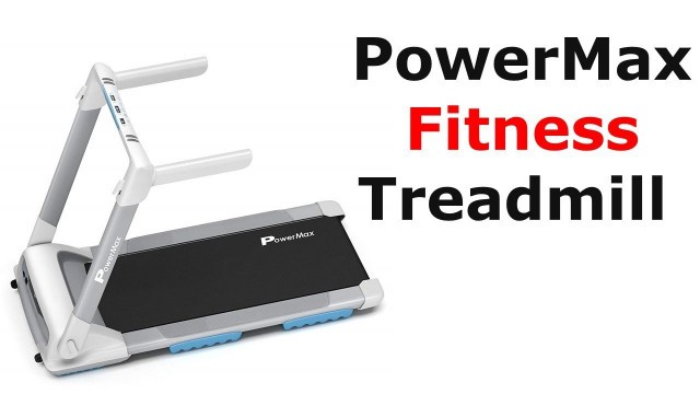 'PowerMax Fitness TD M4 2HP 4HP Peak Motorized Treadmill | Best treadmill for home use'