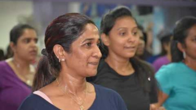 'Srinivasan Bokwa Fitness Amazing Class @ Srees Aerobics Hyderabad'