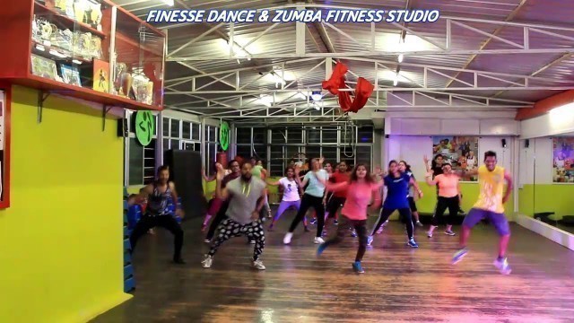 'zumba fitness with zin karan & zin rasika , /performed by finesse members'