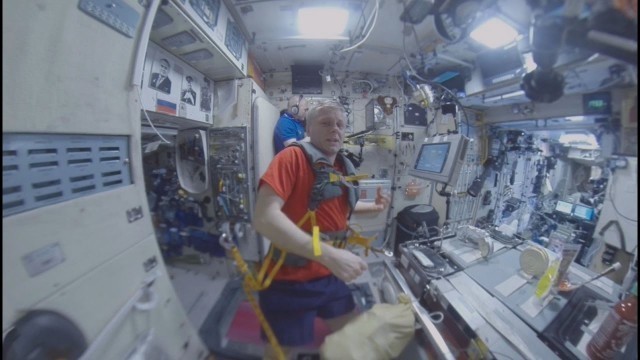 'Space 360: Fitness in zero gravity at Intl Space Station'