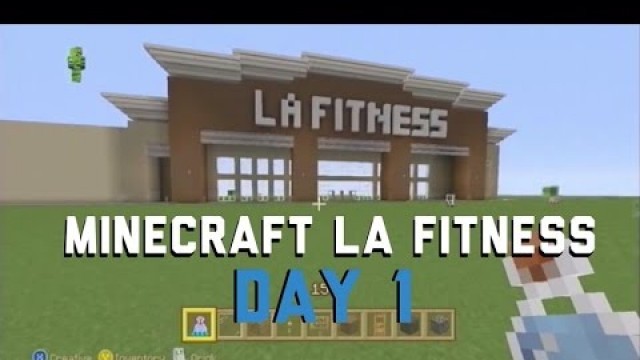 'Minecraft, xbox 360, Project LA Fitness Day 1'