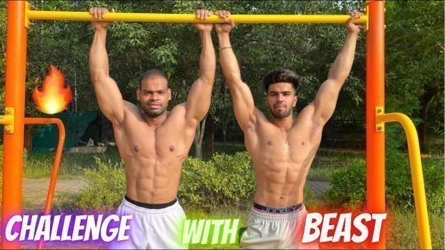 'PULLUPS CHALLENGE WITH THIS BEAST| WHO WILL WIN?