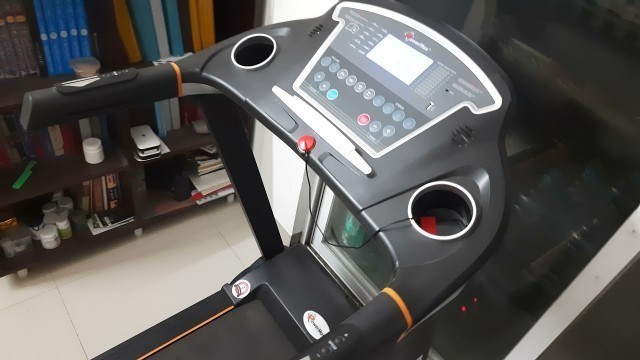 'Best Treadmill For Home Use | PowerMax Fitness TDA-230 (4HP Peak) Smart Folding Electric Treadmill'