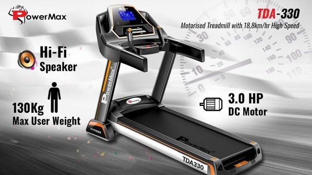 'Powermax Fitness TDA-330 Treadmill'
