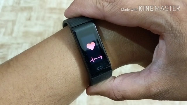 'Riversong Wave O2 ( a colour smartband with BP monitor, Heart rate monitor etc.)'