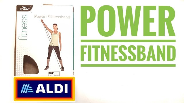 'Power Fitnessband und Übungsplan von Aldi'