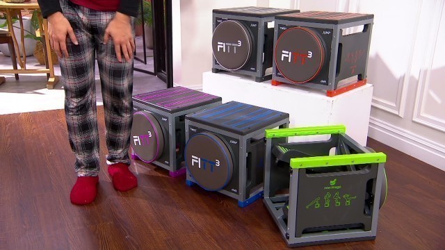 'FITT CUBE Compact Multi-Gym with 2 Cords & 3 Bands on QVC'
