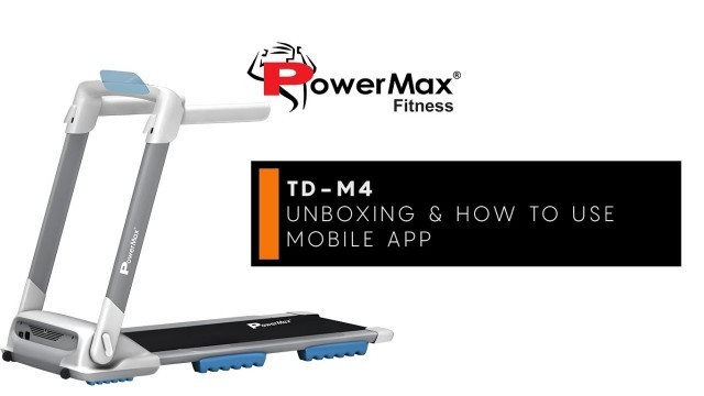 'UrbanTrek™ TD-M4 Treadmill - Unboxing, How to use Treadmill & Mobile APP using Bluetooth'
