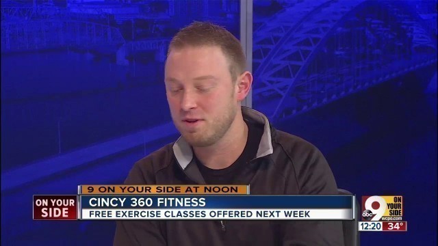 'Cincy 360 fitness visits 9 On Your Side'