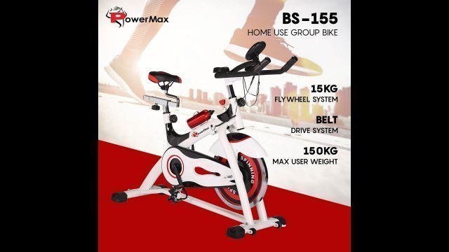 'Best Review for @Powermax Fitness  #spinbike BS-155 by Puneet Garg @U Fit India #cycle #ufitindia'