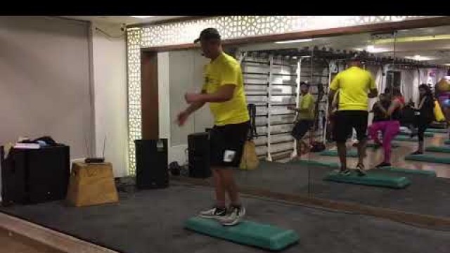 'Step Aerobics master class 1 Max Fitness Gym  Panipat Haryana India'