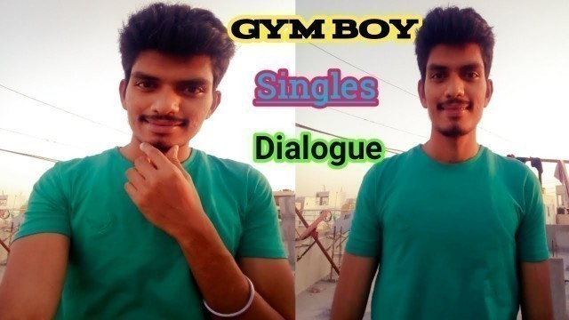 'Gym boy with Singles dialogue Tamil | GR Fitness Tamil'