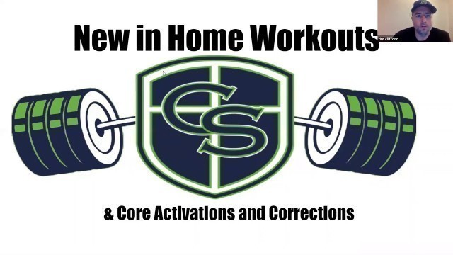 'Centercourt 360: Fitness & Nutrition - New, In-Home Workouts & Core Activation and Corrections'