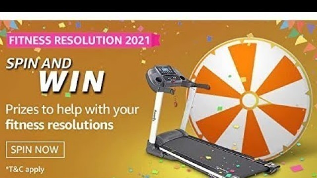 'Amazon Quiz Answers | Spin and Win Fitness Resolution 2021 | Win Prizes | 26 December 2020 | FunZone'