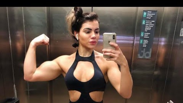 'Ifbb Muscle Girl Workout | Raissa Rafaelli | Female Bodybuilding | Fitness Motivation'