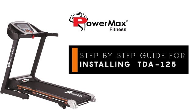 'How To Auto Lubricate Powermax Treadmill\'s TDA250 TDA225 TDA125 TDM105'
