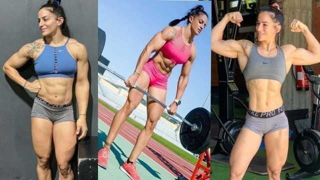 'Strong Beautiful Crossfit Girl Stella Christoforou | Female Fitness Motivation| Muscle Girl Love'