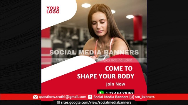 'Social Media Banners for Gyms and Fitness Studios'
