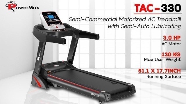 'Meet TAC-330 - This Is The Best Treadmill To Crush Your Weight Loss Goals This Year | New Video'