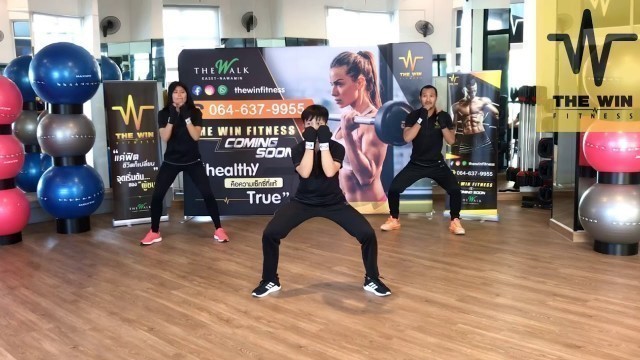 'Aerobic Boxing At Home By The Win Fitness'