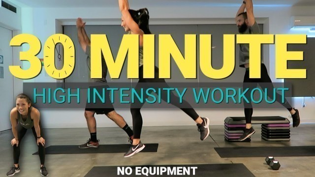 '30 Minute HIIT Workout | Bodyweight | Core | MA360 Fitness'