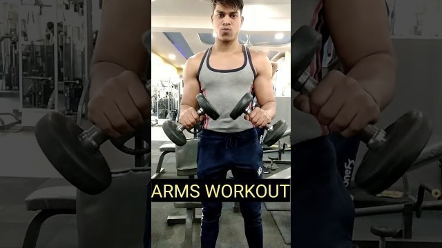 'Best Arms Workout | Arms Workout at Gym | Arms training 2021'