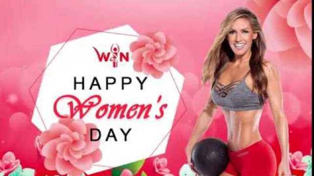 'Win Fitness \"Happy Women\'s Day\"'