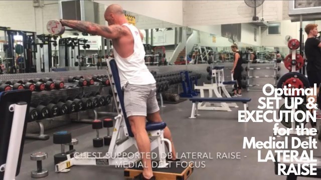 'EXECUTION & SET UP FOR THE MEDIAL DELT LATERAL RAISE!'
