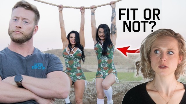 'Fitness Girls Try My Obstacle Course and My GF Reacts...'