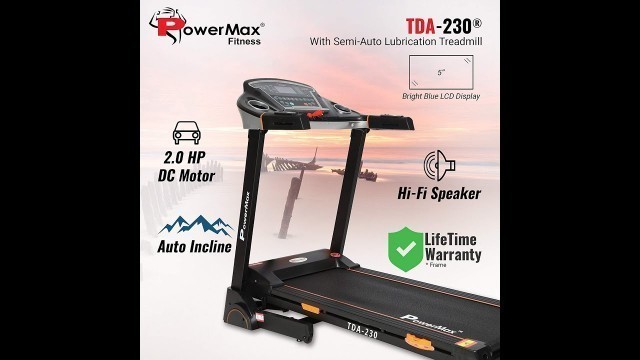 'Powermax Fitness Tda-230 2Hp || #UnBoxing #HotDeal'