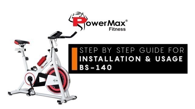 'PowerMax Fitness BS-140 Home Use Group Bike DIY Installation'