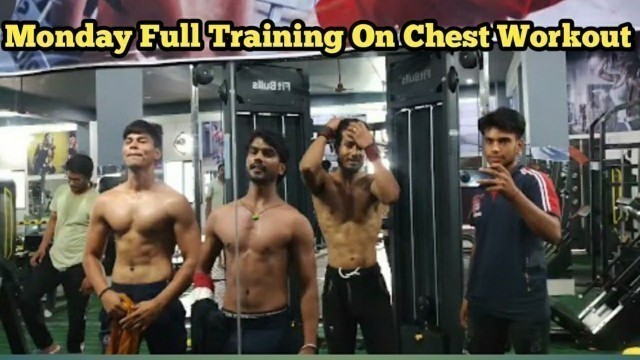 'Monday Chest Workout Training At Gym || Chest Workout 