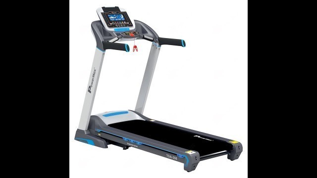 'New PowerMax Fitness TDA-350 3HP (6HP Peak) Motorized Treadmill'