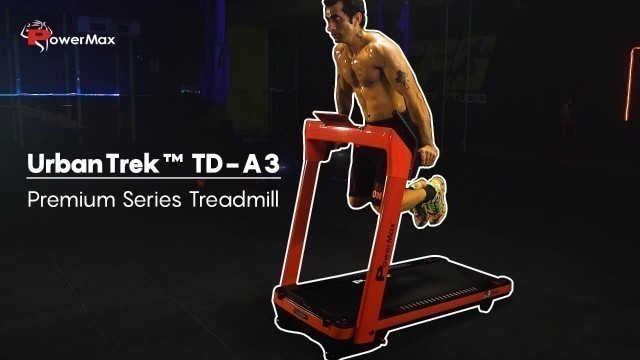 'UrbanTrek TD-A3 Premium Plug & Run Treadmill by Powermax Fitness [Best Treadmill of 2019]'