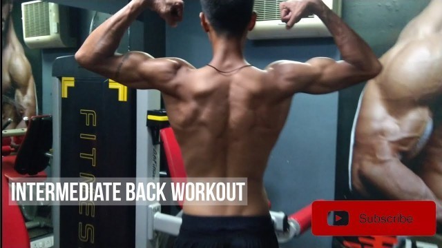 'Intermediate Back workout | Fitness 19 | Gym guidelines'