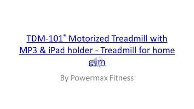 'Best selling Treadmill for home gym only at Powermax Fitness'