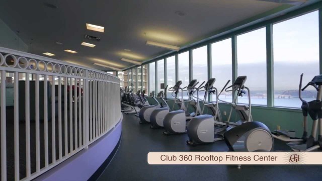 'Club 360 Rooftop Fitness Center at Galt House Hotel'