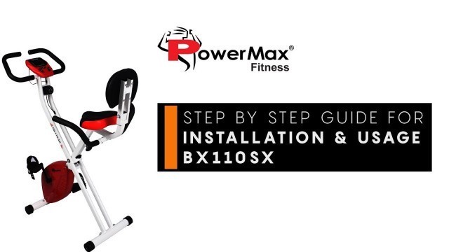 'BX110SX  X- Bike Installation Guide Powermax'